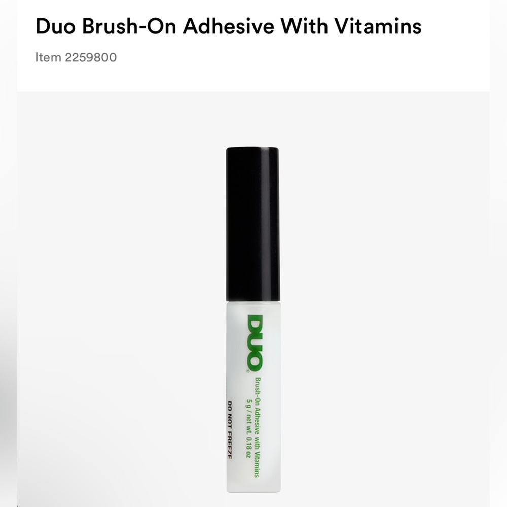 Duo Vitamin-Infused Lash Adhesive Clear